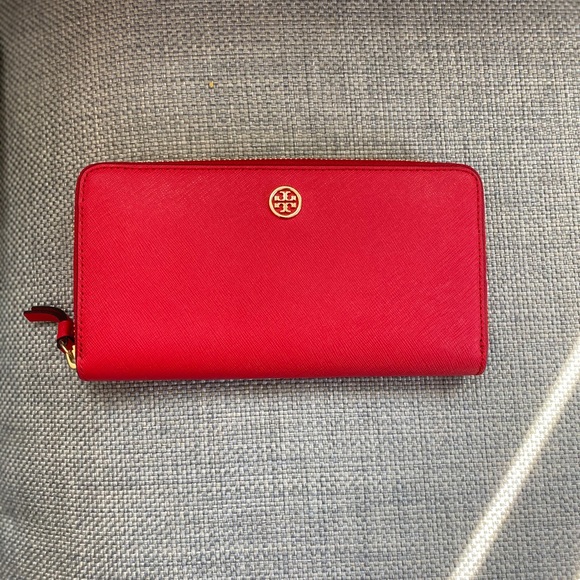 Tory Burch Handbags - Tory Burch red wallet